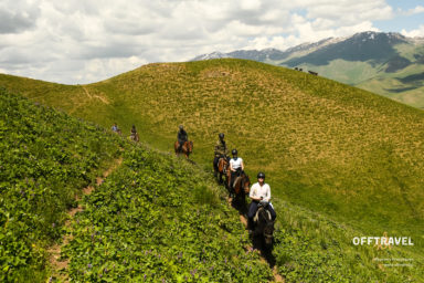 Cantering through Kyrgyzstan