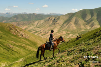 Cantering through Kyrgyzstan