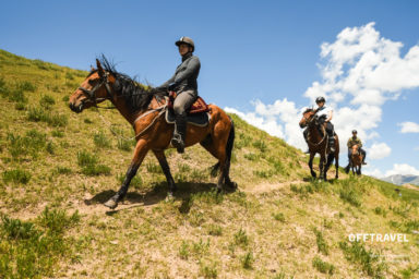 Cantering through Kyrgyzstan