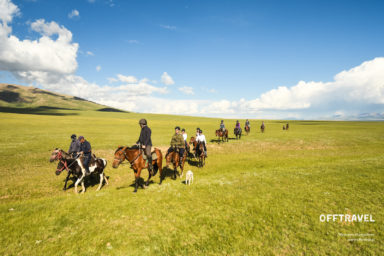 Cantering through Kyrgyzstan