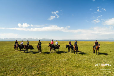 Cantering through Kyrgyzstan