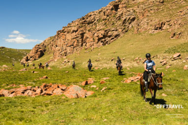 Cantering through Kyrgyzstan