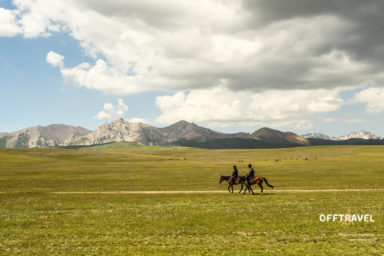 Cantering through Kyrgyzstan