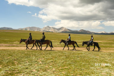 Cantering through Kyrgyzstan